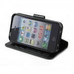 Wholesale iPhone 4S 4 Slim Flip Design Wallet Case (Cartoon)